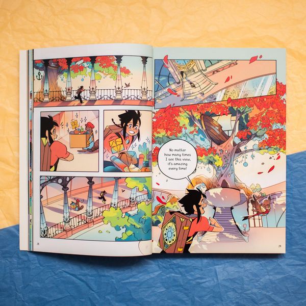 Produktbild: The Library of Memories (a Graphic Novel)