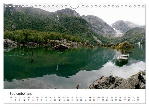 Produktbild: Norwegische Impressionen (Wandkalender 2026 DIN A4 quer), CALVENDO Monatskalender