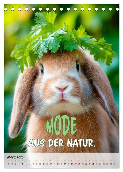 Produktbild: Tierisch erwischt (Tischkalender 2026 DIN A5 hoch), CALVENDO Monatskalender