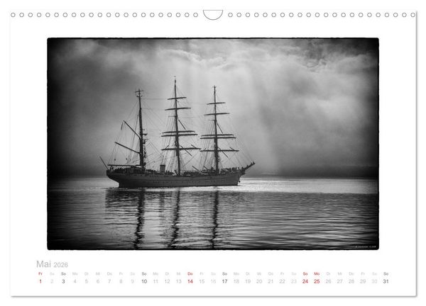 Produktbild: Gorch Fock - zeitlose Eindr&uuml;cke (Wandkalender 2026 DIN A3 quer), CALVENDO Monatskalender