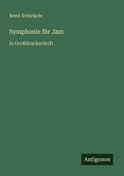 Produktbild: Symphonie f&uuml;r Jazz