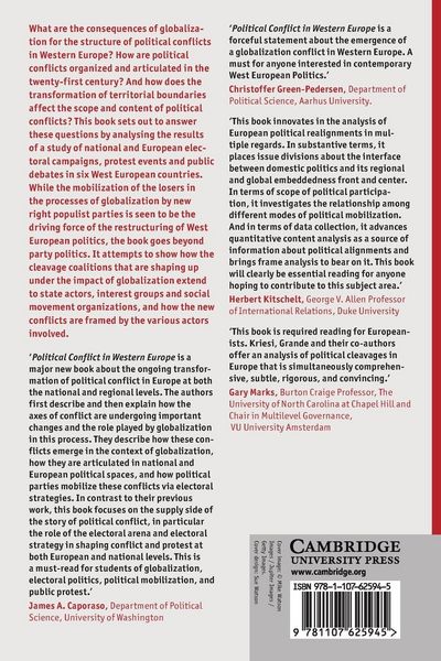 Produktbild: Political Conflict in Western Europe