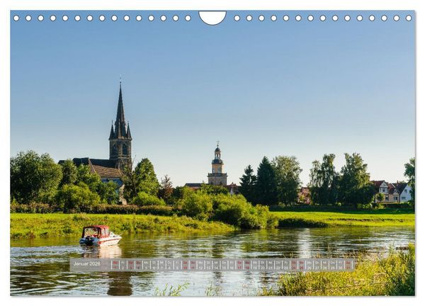 Produktbild: Ein Blick auf Rinteln (Wandkalender 2026 DIN A4 quer), CALVENDO Monatskalender