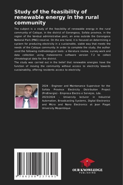 Produktbild: Study of the feasibility of renewable energy in the rural community