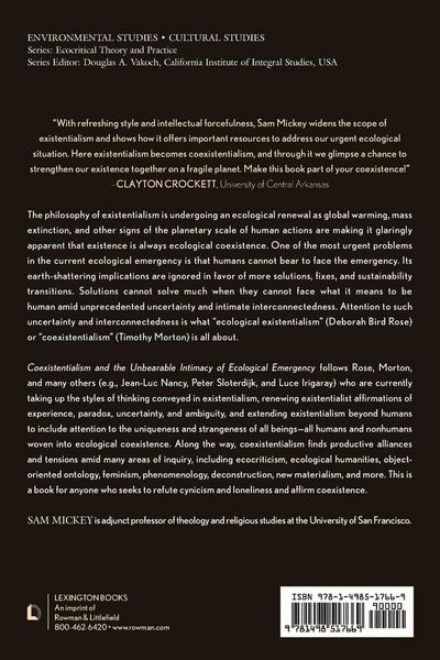 Produktbild: Coexistentialism and the Unbearable Intimacy of Ecological Emergency