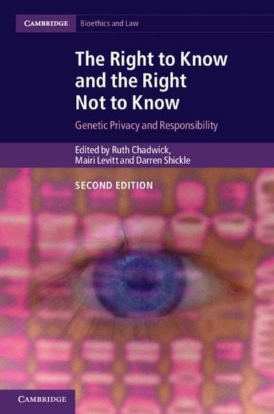Produktbild: Right to Know and the Right Not to Know