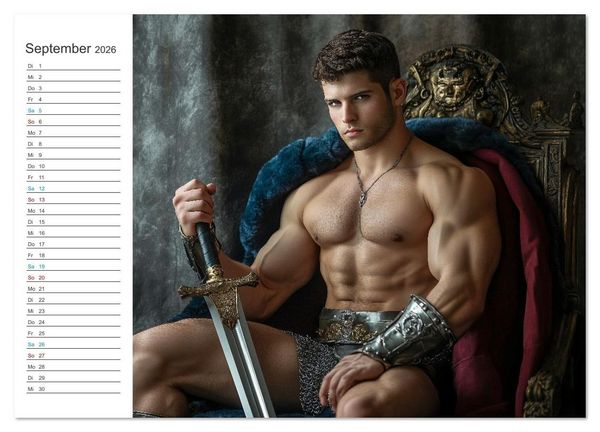Produktbild: Prinz der Lust (hochwertiger Premium Wandkalender 2026 DIN A2 quer), Kunstdruck in Hochglanz