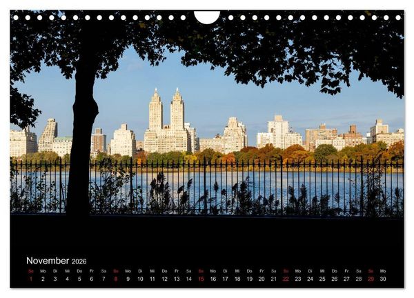Produktbild: Perspektiven einer Weltstadt - New York (Wandkalender 2026 DIN A4 quer), CALVENDO Monatskalender