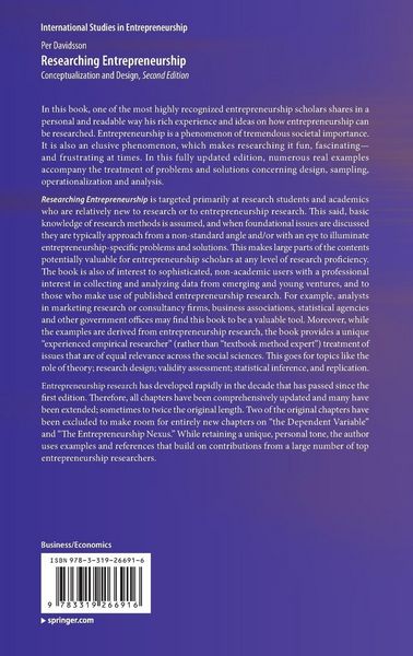 Produktbild: Researching Entrepreneurship