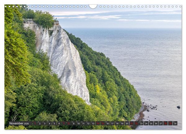 Produktbild: R&uuml;gen - Inseltraumblicke (Wandkalender 2026 DIN A3 quer), CALVENDO Monatskalender