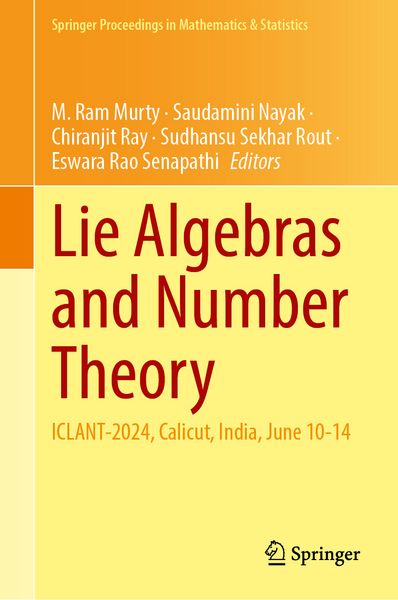 Produktbild: Lie Algebras and Number Theory