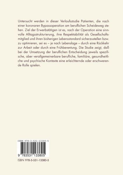 Produktbild: Berufsbiographie und chronische Krankheit