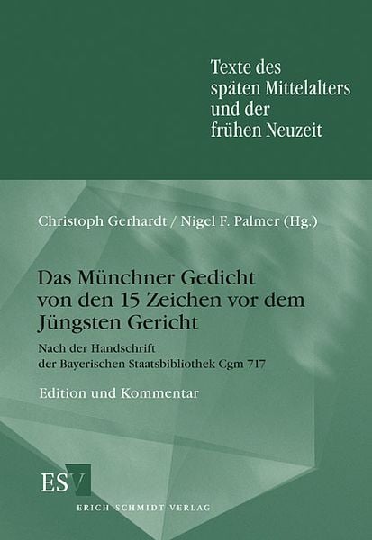 Produktbild: Das M&uuml;nchner Gedicht von den 15 Zeichen vor dem J&uuml;ngsten Gericht