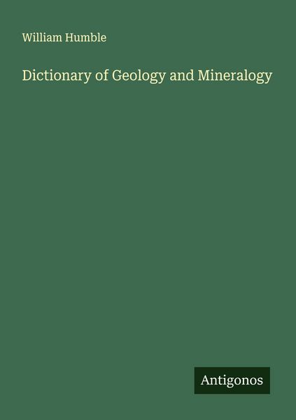 Produktbild: Dictionary of Geology and Mineralogy