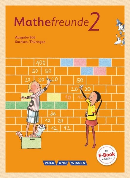 Produktbild: Mathefreunde 2. Schuljahr - S&uuml;d - Sch&uuml;lerbuch mit Kartonbeilagen