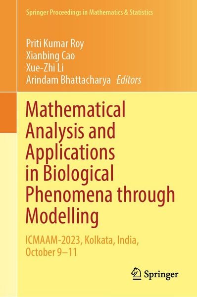 Produktbild: Mathematical Analysis and Applications in Biological Phenomena through Modelling