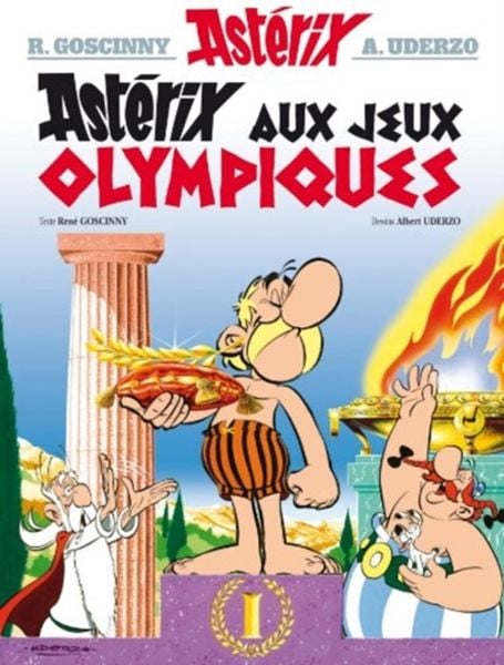 Asterix Französische Ausgabe 12. Asterix aux Jeux Olympique, Gebundene Ausgabe von René Goscinny, Hachette Books Ireland, 978-2-01-210144-9