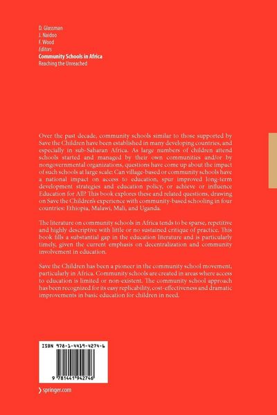 Produktbild: Community Schools in Africa