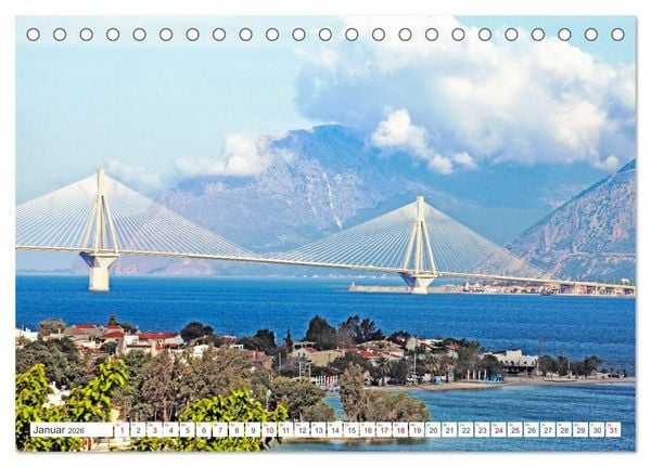Produktbild: I love Greece (Tischkalender 2026 DIN A5 quer), CALVENDO Monatskalender