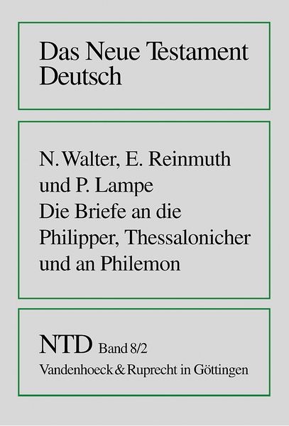 Produktbild: Die Briefe an die Philipper, Thessalonicher und an Philemon