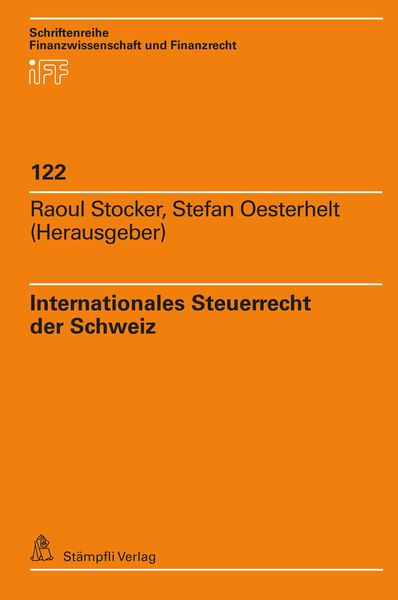 Produktbild: Internationales Steuerrecht der Schweiz