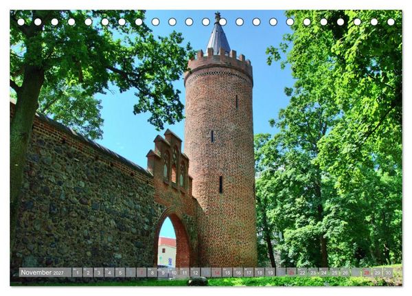 Produktbild: Neubrandenburg - Stadt der 4 T&uuml;rme (Tischkalender 2027 DIN A5 quer), CALVENDO Monatskalender