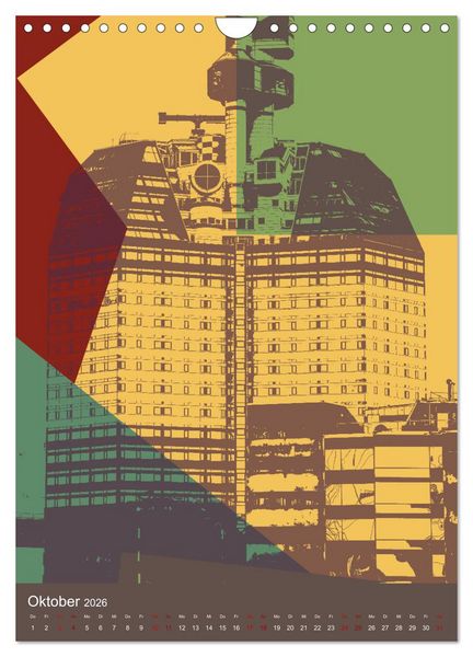 Produktbild: POP-ART meets G&ouml;teborg (Wandkalender 2026 DIN A4 hoch), CALVENDO Monatskalender