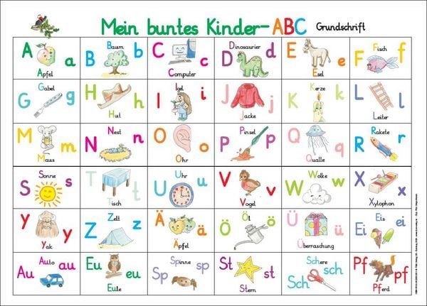 Produktbild: Mein buntes Kinder-ABC