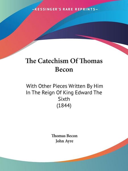 Produktbild: The Catechism Of Thomas Becon