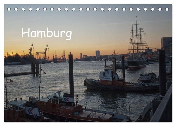 Produktbild: Hamburg (Tischkalender 2026 DIN A5 quer), CALVENDO Monatskalender