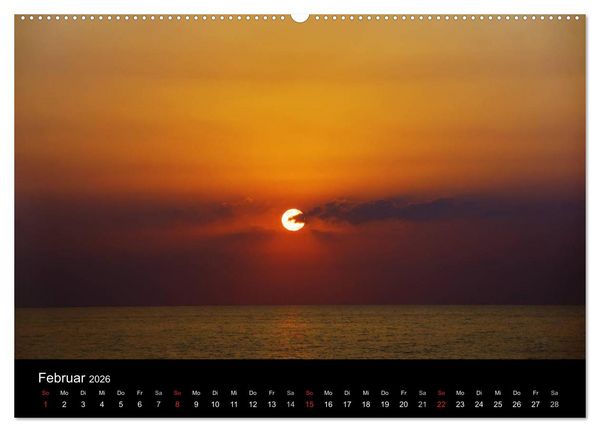 Produktbild: Kalabrien: Wo die Sonne Urlaub macht (hochwertiger Premium Wandkalender 2026 DIN A2 quer), Kunstdruck in Hochglanz