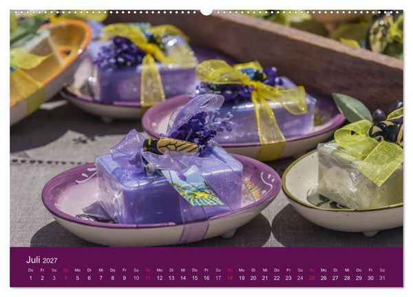 Produktbild: March&eacute; Provencal - M&auml;rkte der Provence (Wandkalender 2027 DIN A2 quer), CALVENDO Monatskalender