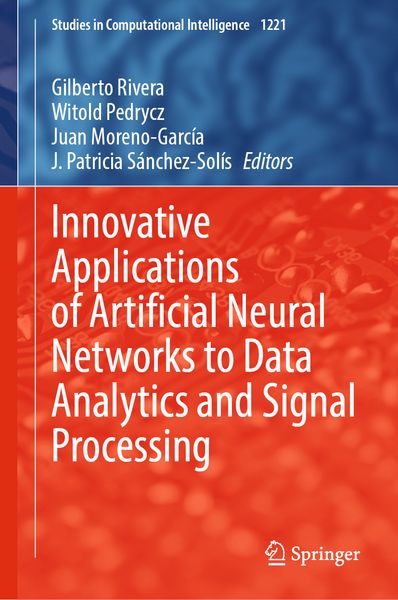 Produktbild: Innovative Applications of Artificial Neural Networks to Data Analytics and Signal Processing