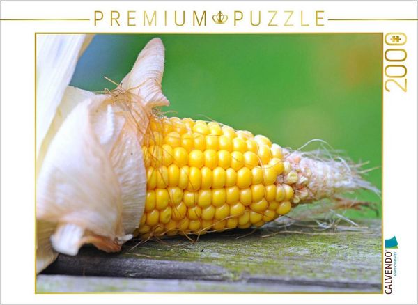 CALVENDO Puzzle Maiskolben | 2000 Teile Lege-Größe 90x67cm Foto-Puzzle für glückliche Stunden