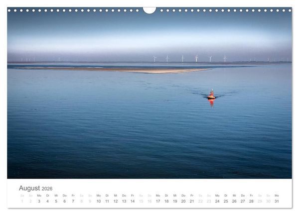 Produktbild: Amrum - Nordseeinsel im Wechsel der Gezeiten (Wandkalender 2026 DIN A3 quer), CALVENDO Monatskalender
