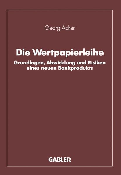 Produktbild: Die Wertpapierleihe