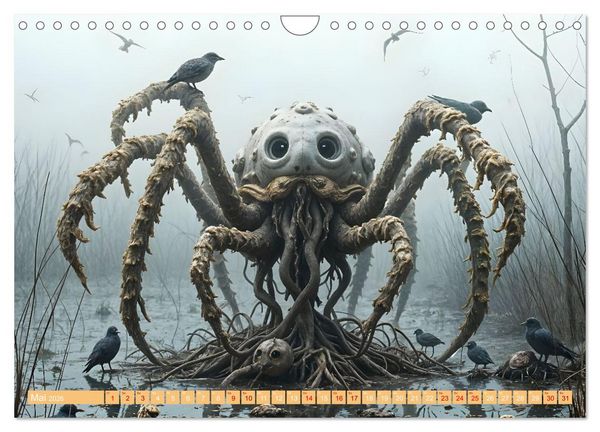 Produktbild: Unerkl&auml;rlich (Wandkalender 2026 DIN A4 quer), CALVENDO Monatskalender