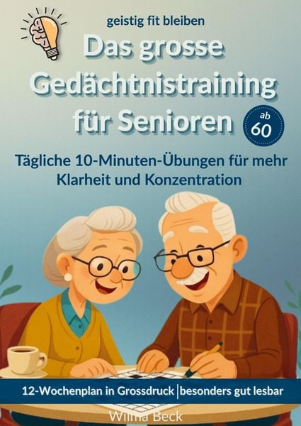 Produktbild: Das grosse Ged&auml;chtnistraining f&uuml;r Senioren