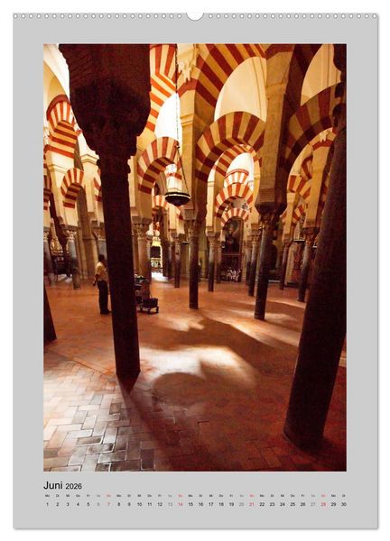 Produktbild: Andalusien - Bekanntes und Unbeachtetes (Wandkalender 2026 DIN A2 hoch), CALVENDO Monatskalender