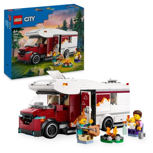 Produktbild: LEGO City Abenteuer-Wohnmobil - Camping Spielzeug f&uuml;r Kinder 60454