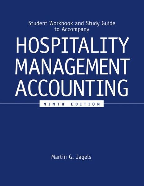 Produktbild: Jagels, M: Hospitality Management Accounting Student Workboo