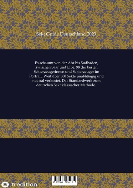 Produktbild: Sekt Guide Deutschland Das Standardwerk zum Deutschen Sekt