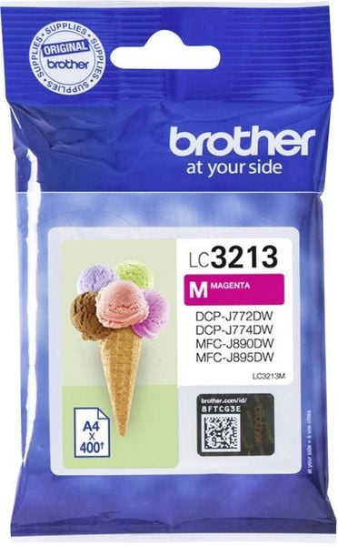 Brother Druckerpatrone LC-3213M Original Magenta LC3213M