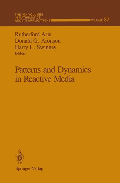 Produktbild: Patterns and Dynamics in Reactive Media