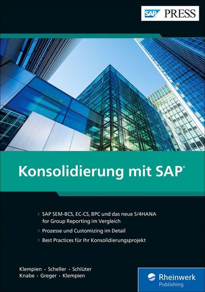 Produktbild: Konsolidierung mit SAP
