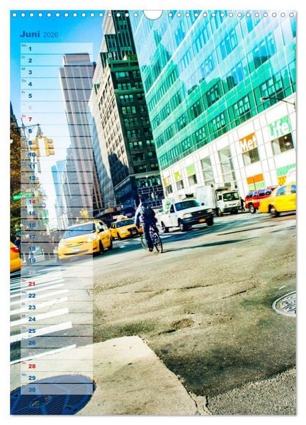 Produktbild: New York - Blickwinkel (Wandkalender 2026 DIN A3 hoch), CALVENDO Monatskalender