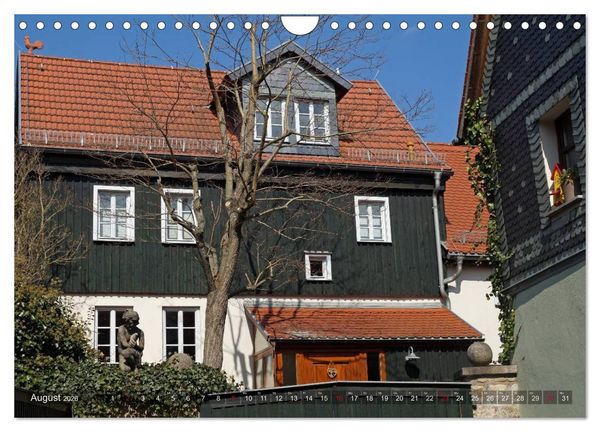 Produktbild: Kleine Perle Weimar-Tiefurt (Wandkalender 2026 DIN A4 quer), CALVENDO Monatskalender