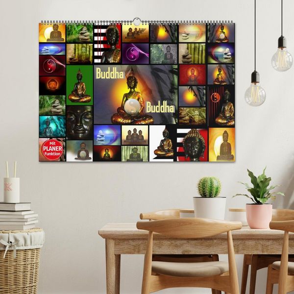 Produktbild: Buddha (Wandkalender 2026 DIN A2 quer), CALVENDO Monatskalender