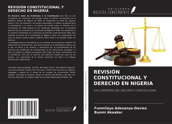 Produktbild: Revisi&oacute;n Constitucional Y Derecho En Nigeria