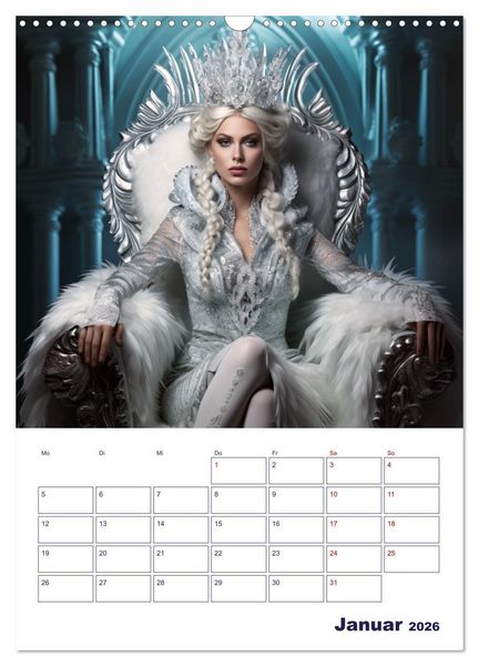 Produktbild: Die lebhafte Jahreszeiten! (Wandkalender 2026 DIN A3 hoch), CALVENDO Monatskalender